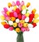 48 Pcs Artificial Tulips – Real Touch Faux Flowers in Mixed Colors for Easter, Spring, Weddings & Home Decor